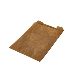 PAPSTAR Wrap-Tüten 11 cm x 8 cm x 4 cm braun