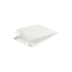 PAPSTAR Wrap-Tüten 11 cm x 8 cm x 4 cm weiß