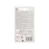 PAPSTAR Zahlenkerze mit Halter 7 cm silber "6"
