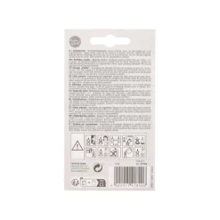 PAPSTAR Zahlenkerze mit Halter 7 cm silber "0"