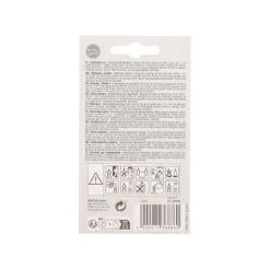 PAPSTAR Zahlenkerze mit Halter 7 cm silber 