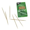 PAPSTAR Zahnstocher, Holz "pure" rund 8 cm, 48 x 100 Stück