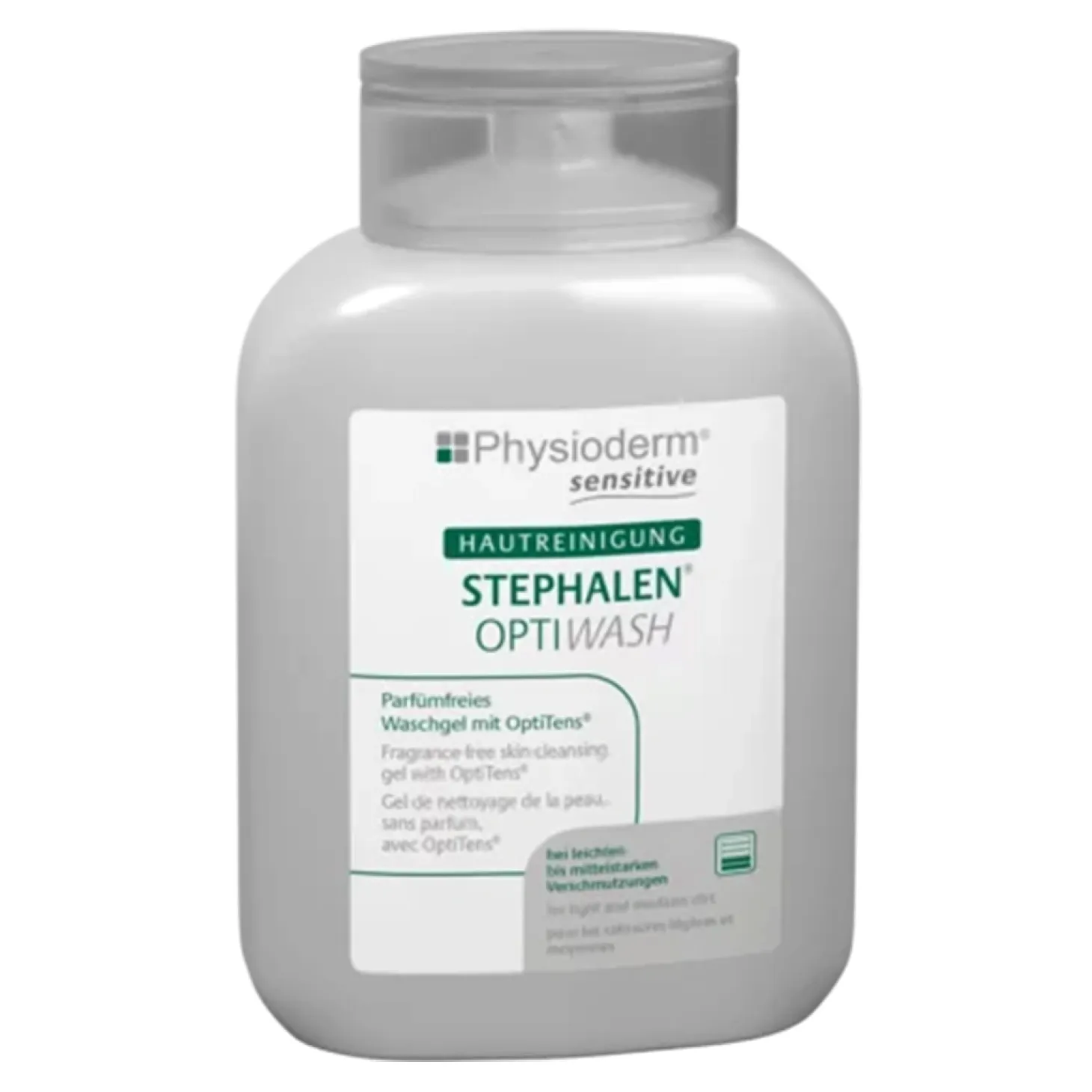 Physioderm Stephalen Optiwash parfümfreies Waschgel zur Haut- und Haarreinigung