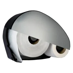 PlastiQline Exclusive Großrollenspender Mini Jumbo mit Restrollenfunktion PQXJumbo