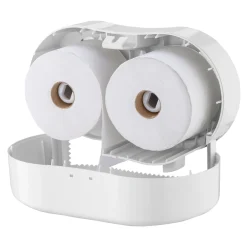 PlastiQline Toilettenpapierspender für 2 Rollen