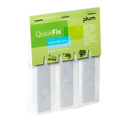 Plum QuickFix "Detectable" LONG Fingerverbände Pflasterrefill 30 Stück