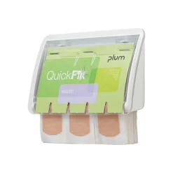 Plum QuickFix Uno Pflasterspender transparent + 45 Pflaster