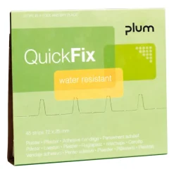 Plum QuickFix "Water Resistant" Pflasterrefill 45 Stück