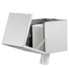 Qbic-line Center-Pull-Spender Midi Edelstahl QCPTL SSL Innenabrollung