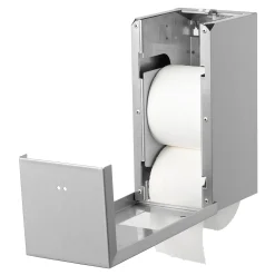 Qbic-line Toilettenpapierspender für 2 Rollen QTR2 SSL