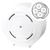 Racon MW KR quattro Toilettenpapierspender Metall weiß für 4 Rollen