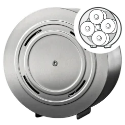 Racon X KR quattro Toilettenpapierspender Edelstahl für 4 Rollen