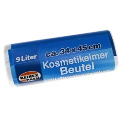 Reinex Pack Kosmetikeimer Beutel 9 Liter, weiß, 7 my