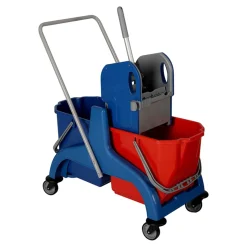 RMV Doppelfahrwagen 2x25 Liter, Kunststoff mit Deichsel