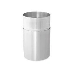 Rubbermaid Atrium Aluminium Abfallbehälter 132 Liter