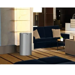 Rubbermaid Atrium Aluminium Abfallbehälter 132 Liter