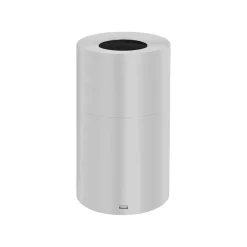 Rubbermaid Atrium Aluminium Abfallbehälter 132 Liter