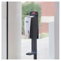 Rubbermaid Autofoam Handhygienestation Schwarz, freistehend