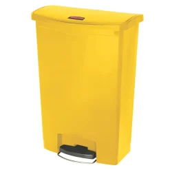 Rubbermaid Slim Jim Step on Abfallbehälter 90 Liter Front Step
