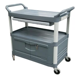 Rubbermaid X-Tra Mehrzweckwagen mit Schublade, Schrank
