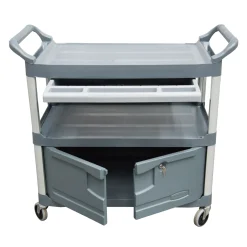 Rubbermaid X-Tra Mehrzweckwagen mit Schublade, Schrank