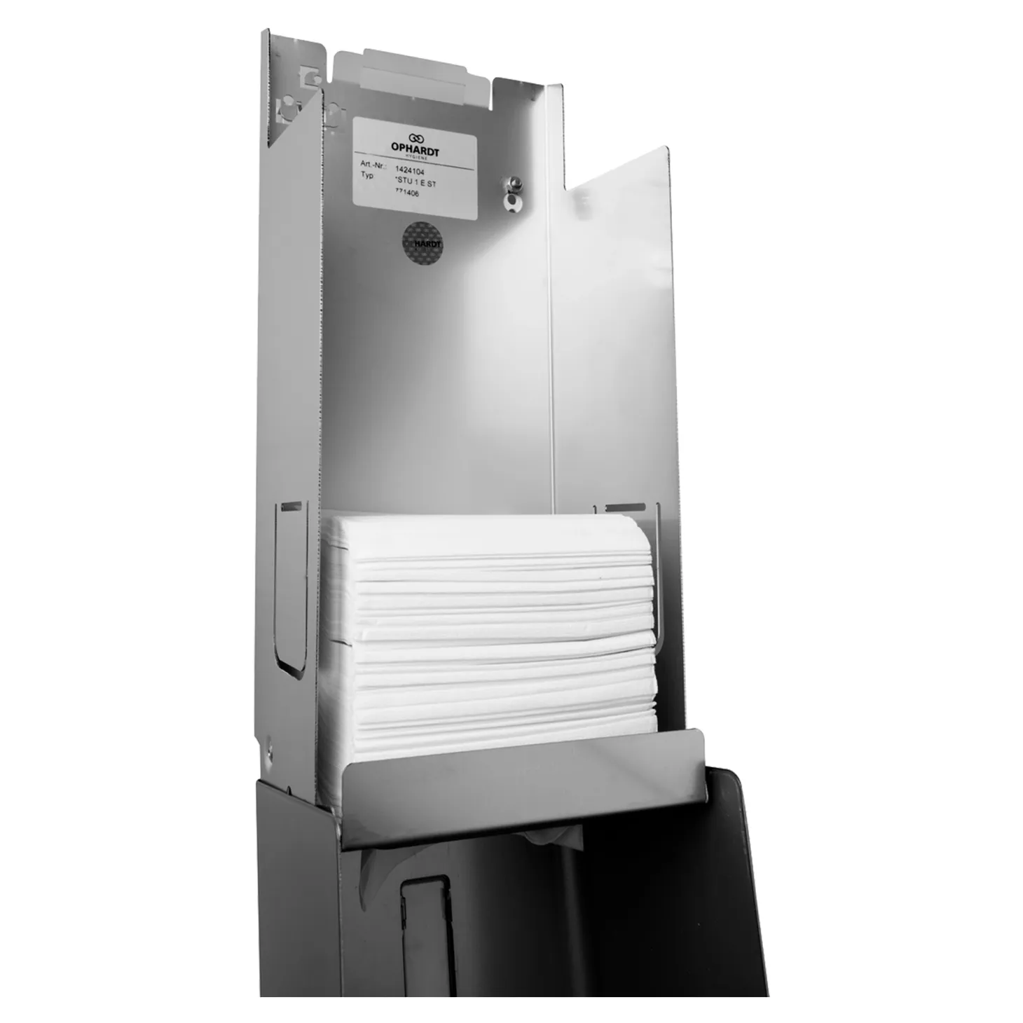SanTRAL Toilettenpapierspender Einzelblatt STU 1 E ST