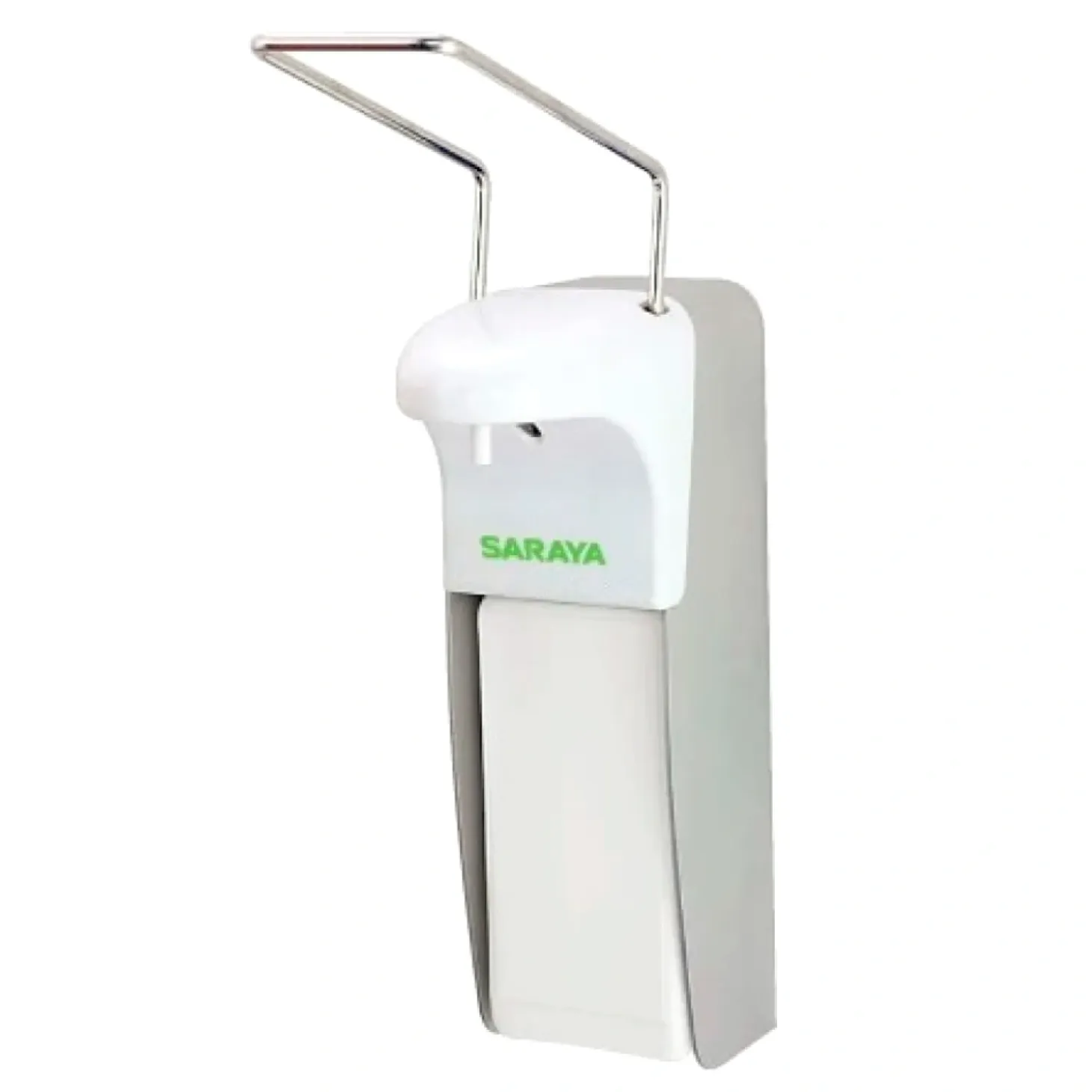Saraya MDS-500 Armhebelspender 500ml Aluminium