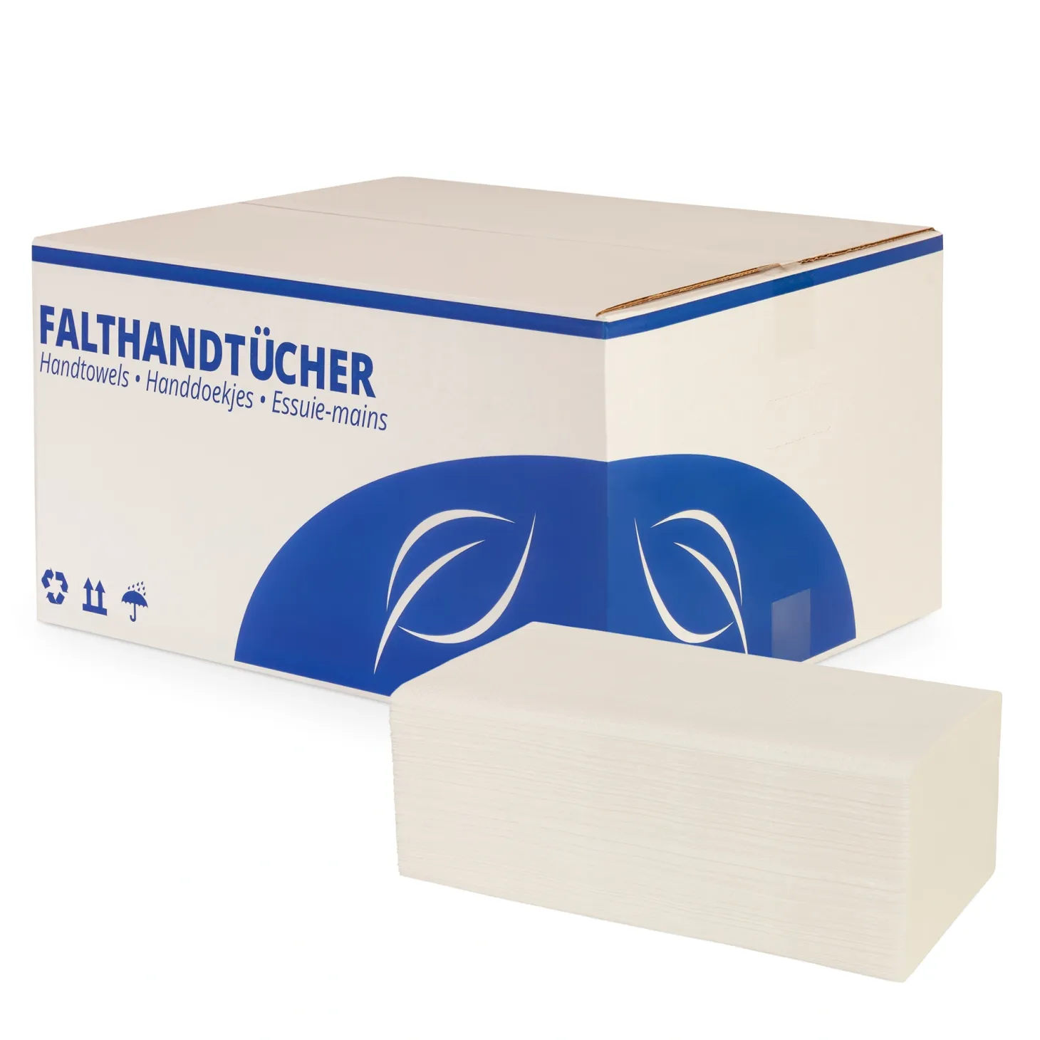 Sarima Papierhandtücher ZZ-Falz, 25 x 23 cm, 2-lagig, hochweiß