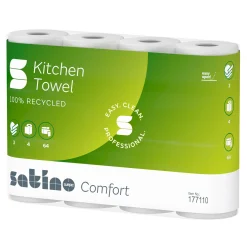 Satino by Wepa Comfort Küchenrollen Recycling 3-lagig hochweiß