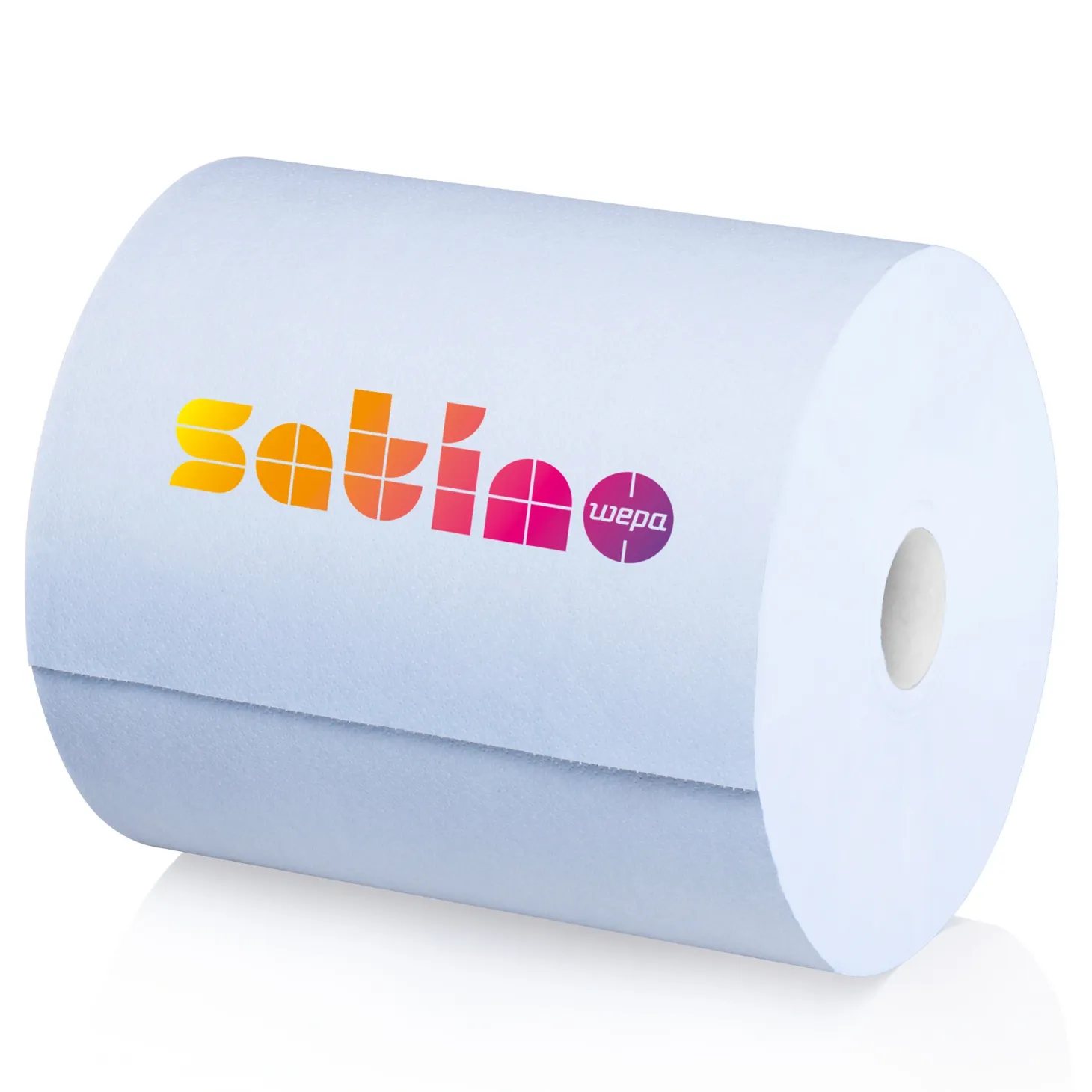 Satino by Wepa Comfort Putztuchrollen CR1 blau 3-lagig, 23 cm breit, 500 Tücher