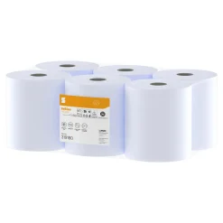 Satino by Wepa HiCycle Handtuchrollen Mini Innenabrollung CF1, Recycling, 2-lagig, 150 Meter