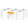 Satino by Wepa HiCycle System-Toilettenpapier Mini-Jumbo Innenabwicklung CF2, 2-lagig 180 Meter