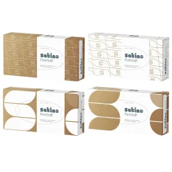 Satino by Wepa PureSoft Kosmetiktücher Recycling 2-lagig