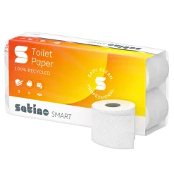 Satino by Wepa Smart Toilettenpapier MT1, Recycling, 2-lagig, 400 Blatt