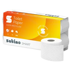 Satino by Wepa Smart Toilettenpapier MT1, Recycling, 3-lagig, 250 Blatt