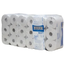 Scott Essential 8517 Toilettenpapier Recycling, weiß, 2-lagig, 600 Blatt