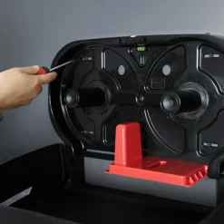 SEMYtop Maxi Jumbo Toilettenpapierspender für 2 Rollen bis Ø 23 cm