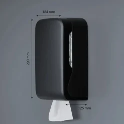SEMYtop Toilettenpapier Einzelblatt Spender Mini