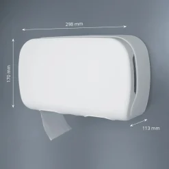 SEMYtop Toilettenpapierspender für 2 Rollen