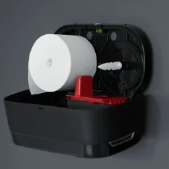 SEMYtop Toilettenpapierspender für 2 Rollen kernlos