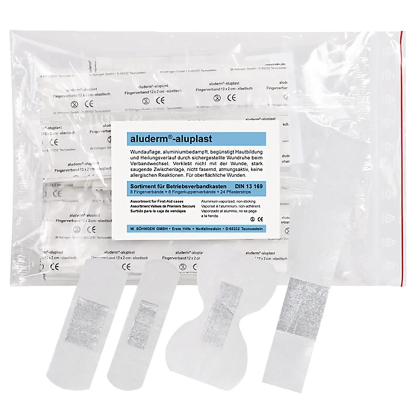 Söhngen aluderm-aluplast Sortiment groß 40 Stück