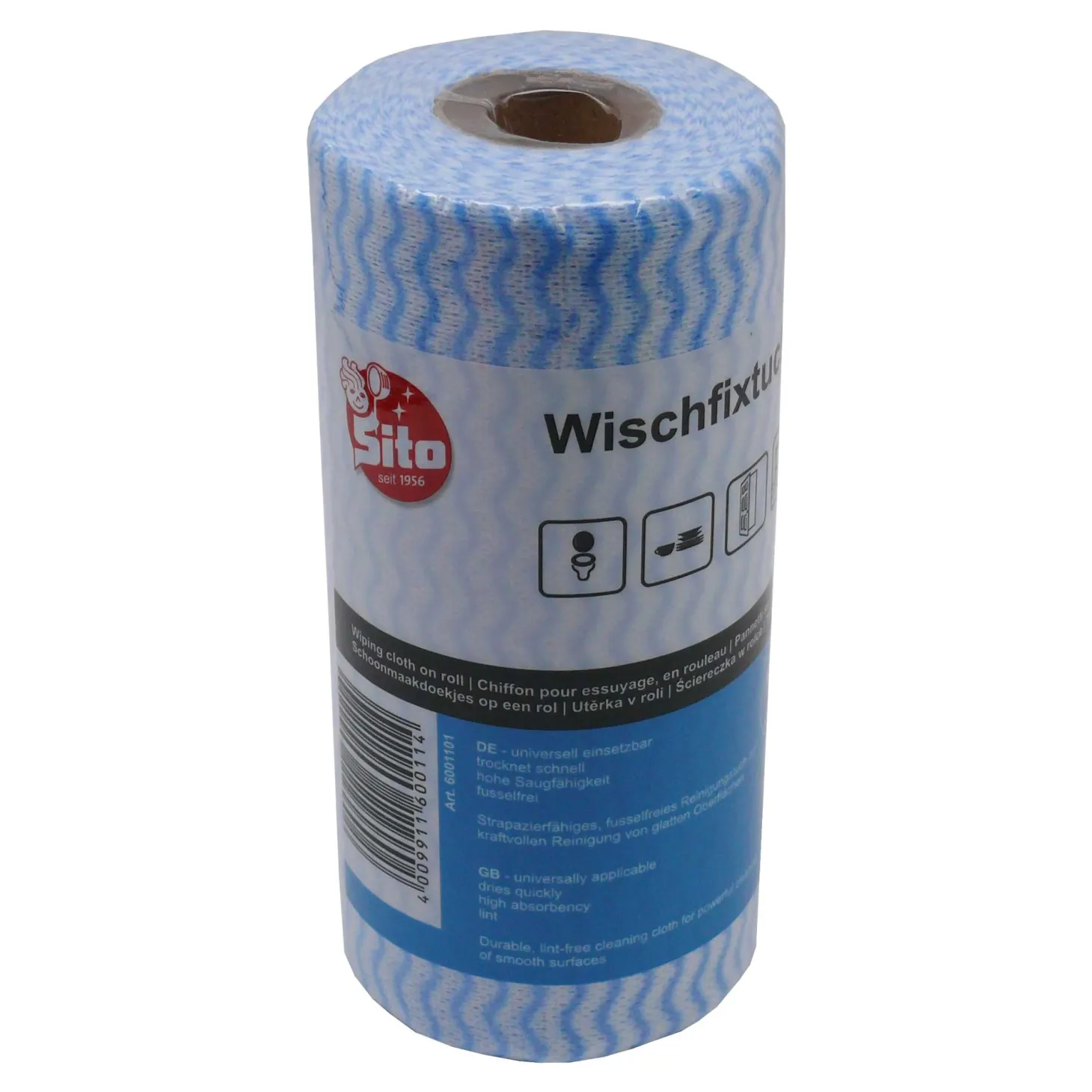 Sito Wischfixtuch Rolle, 50 Tücher je Rolle