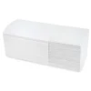 Sobsy Papierhandtuch V-Falz, 24x20.5 cm, 2-lagig, weiß