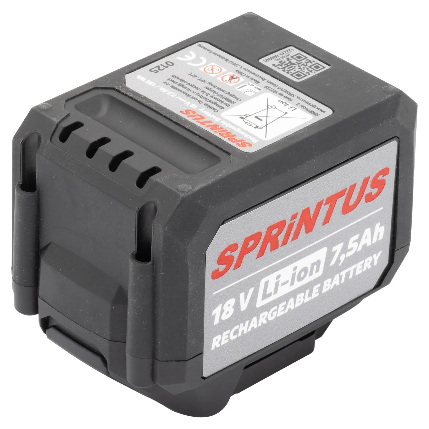 Sprintus iGo Lithium-Ionen Akku 18 V / 7,5 Ah
