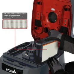 Starmix iPulse H-1235 Asbest Safe Plus Nass-Trockensauger