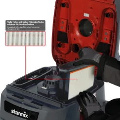 Starmix iPulse M-1635 Safe Plus Nass-Trockensauger
