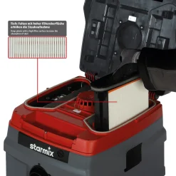 Starmix ISC L-1625 Top Nass-Trockensauger