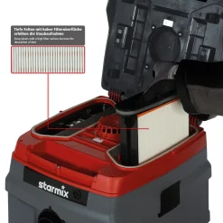 Starmix ISC M-1625 Safe Nass-Trockensauger