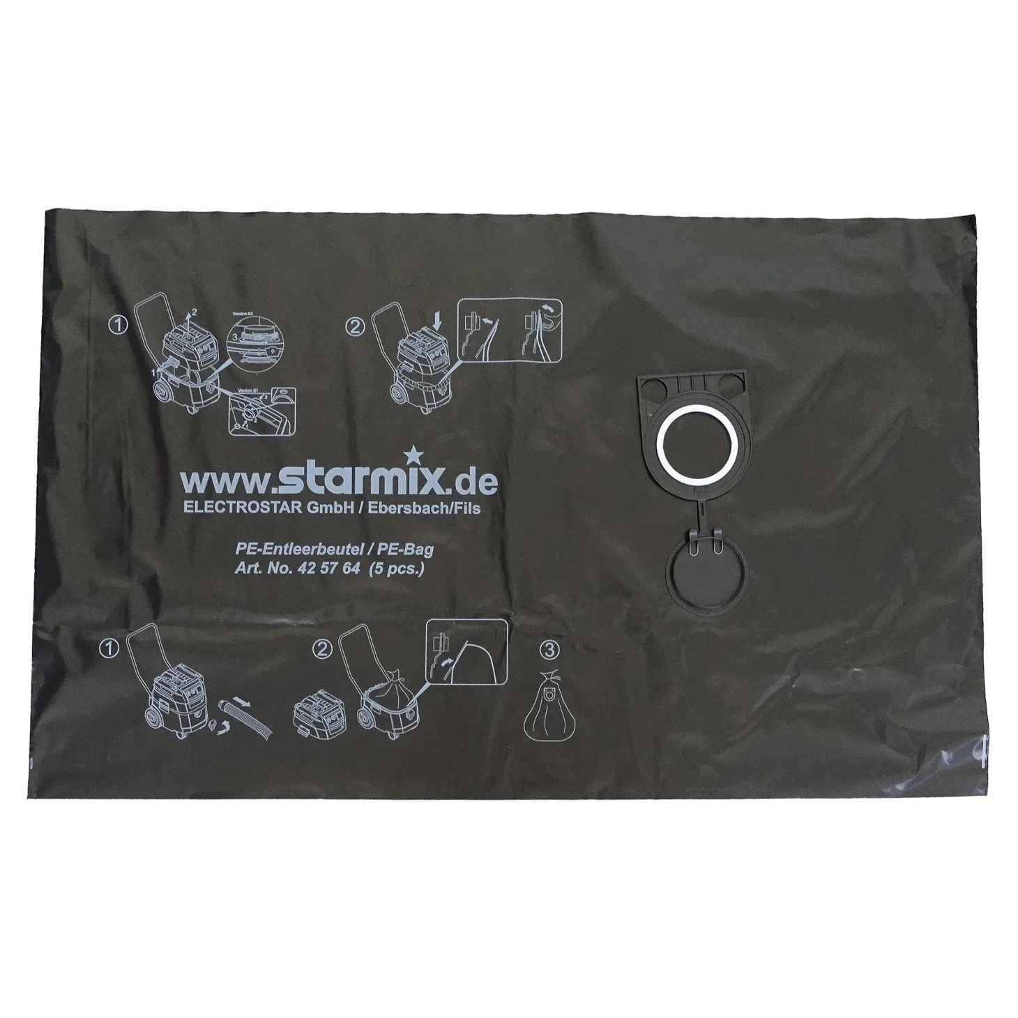 Starmix PE-Entsorgungsbeutel FBPE 25-35 iPulse, ISC, IS