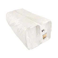 Starpak Allzweckboxen mit Klappdeckel, XPS 1800 ml 7,5 cm x 24 cm x 13,3 cm weiß